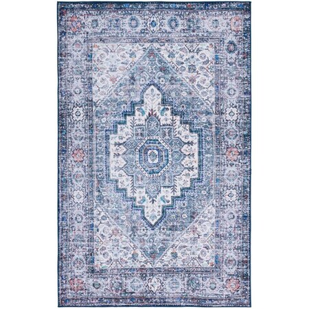 Safavieh 4 x 6 ft. Tucson Collection Rectangle Power Loomed Rug Beige & Green TSN198C-4